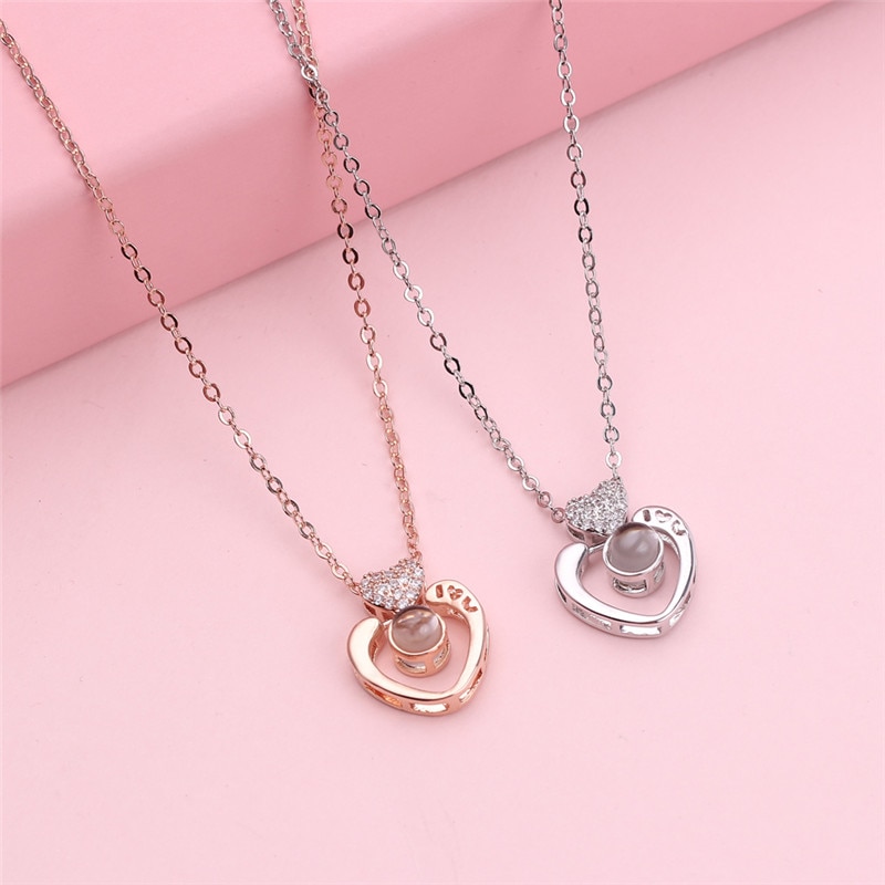 HOT Romantic Love Memory Necklace