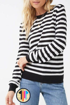 striped t-shirt